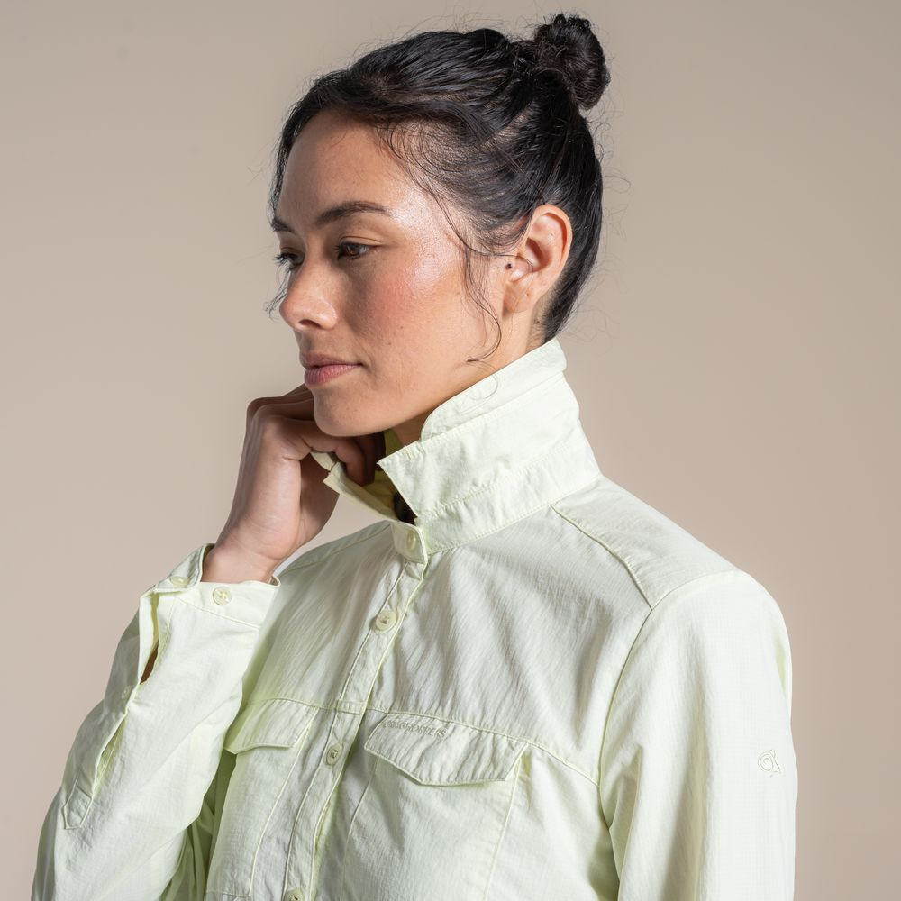 Nosilife Adventure Long Sleeved Shirt III Pear Drop - Chemise
