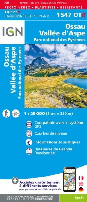 Carte  Ossau-vallee - Cartes | Ign
