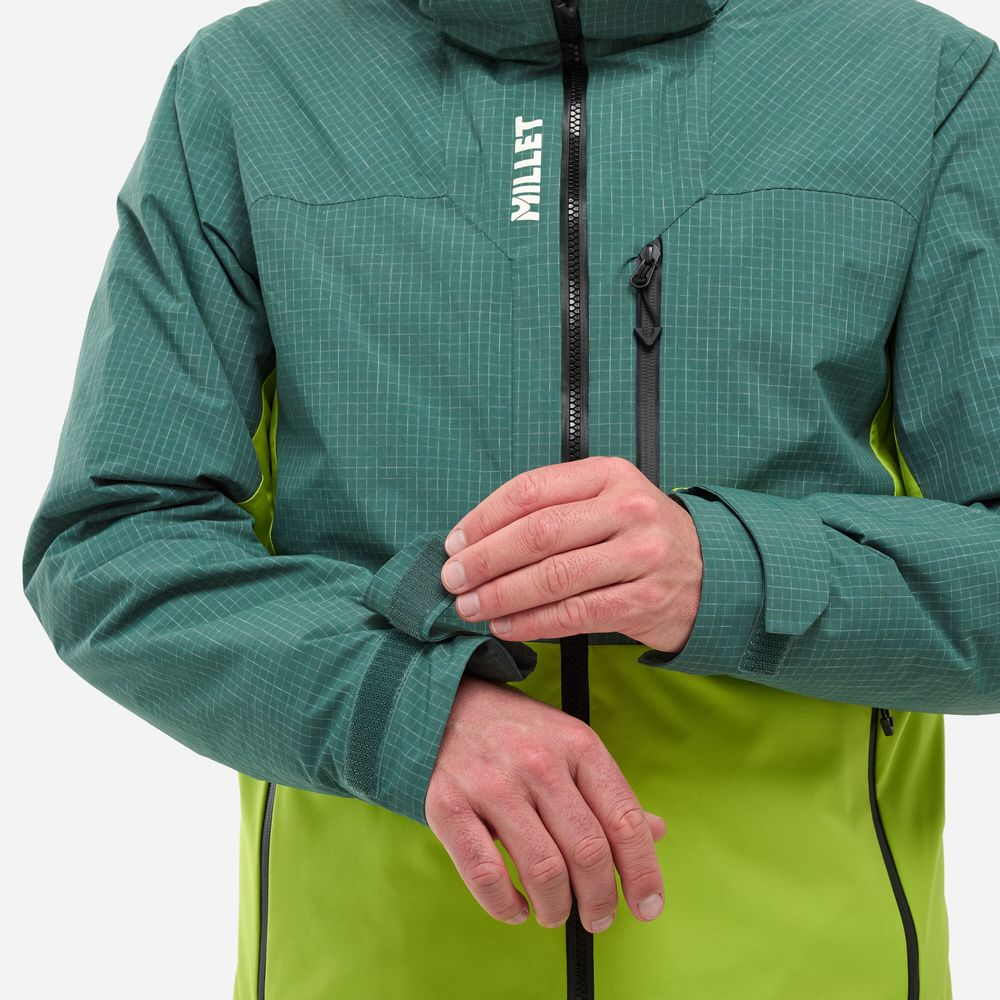 Veste Grands Montets Peak Bottle Macaw Green