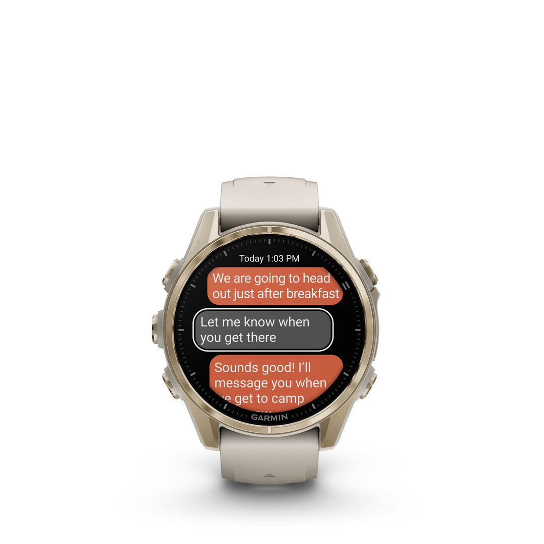 Fenix 8 43mm Amoled Sapphire Soft Gold - Gps Running | Garmin