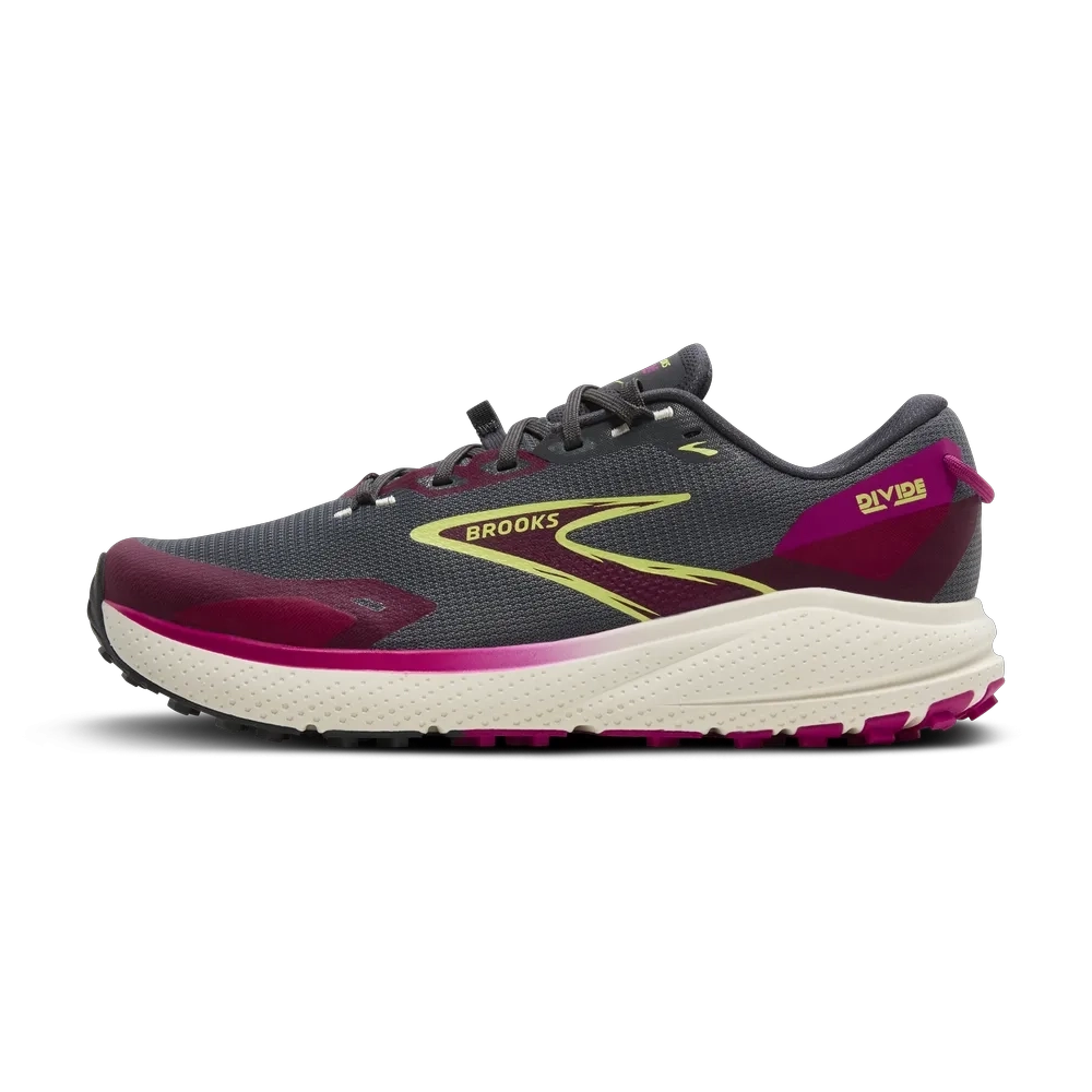 Divide 6 Femme Ebony Lime - Chaussures | Brooks
