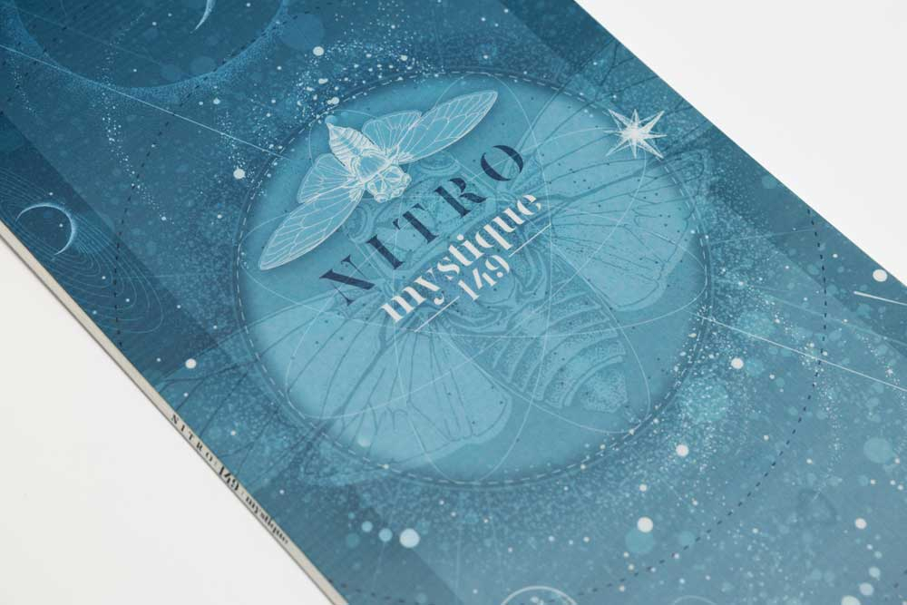 Snowboard All-mountain Femme Mystique - Snowboard | Nitro