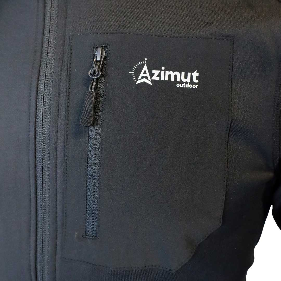 Veste Polaire Homme Trekking Gr+ Noir - Veste | Azimut Outdoor