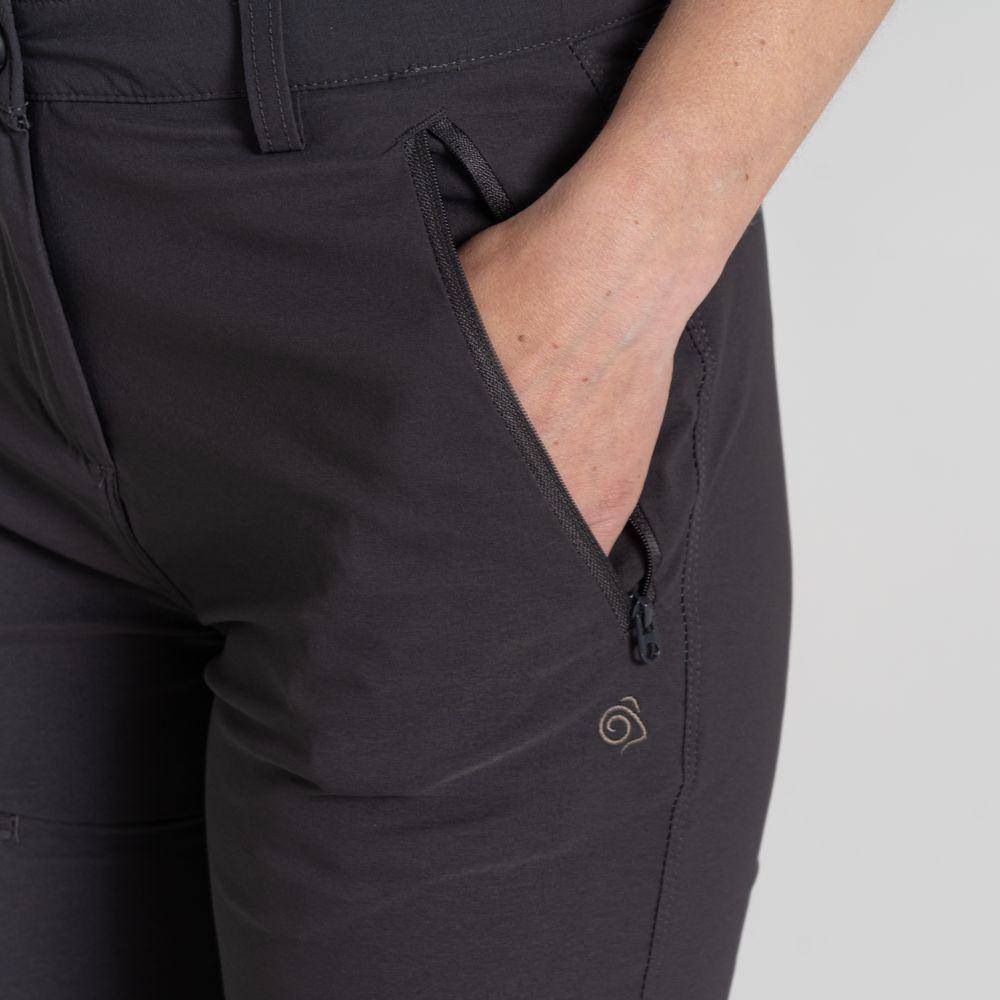 Pantalon Femme Nosilife Pro III Charcoal - Pantalon | Craghoppers