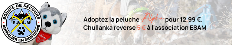 Peluche Alpha - Equipement Outdoor | Chullanka