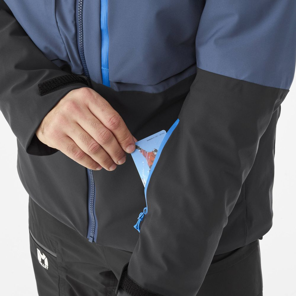 Veste Snowbasin Dark Denim Noir - Veste | Millet