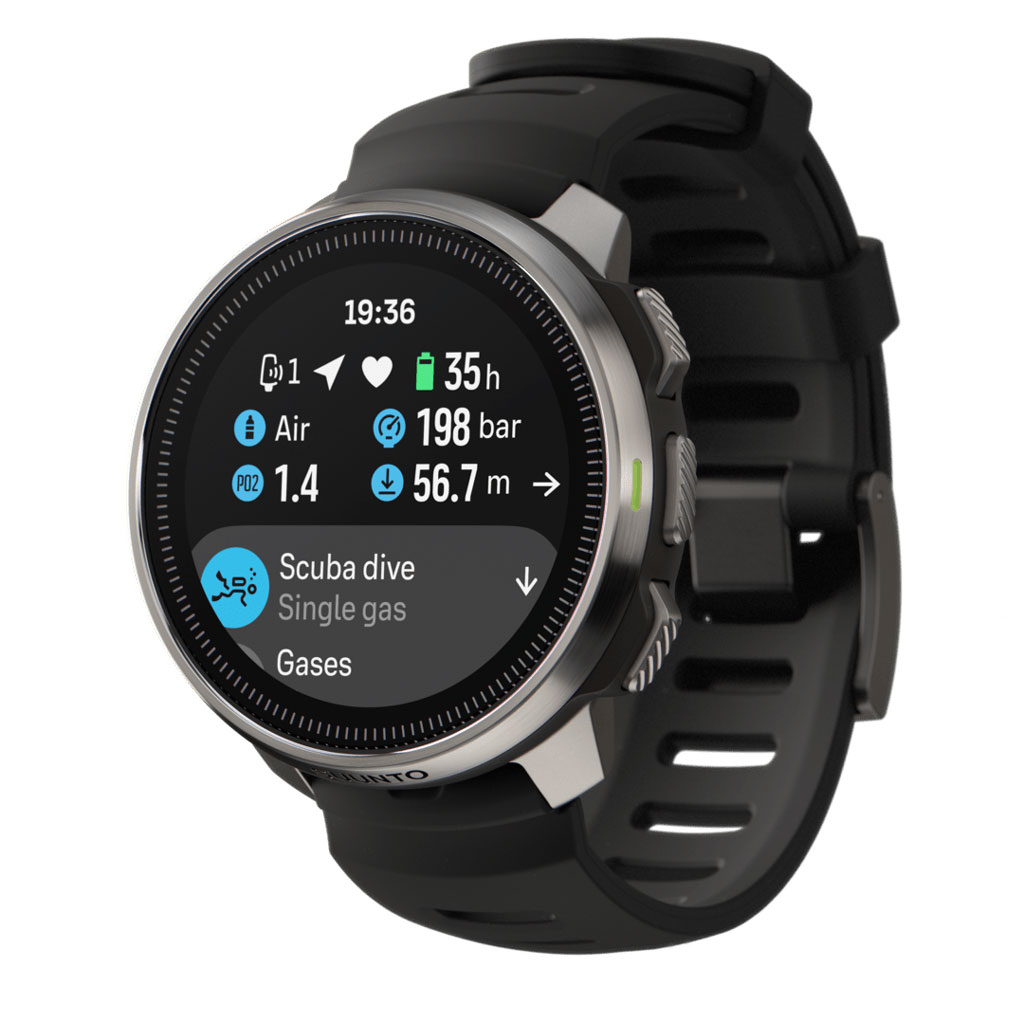 Suunto Ocean Steel Black - Montre | Suunto