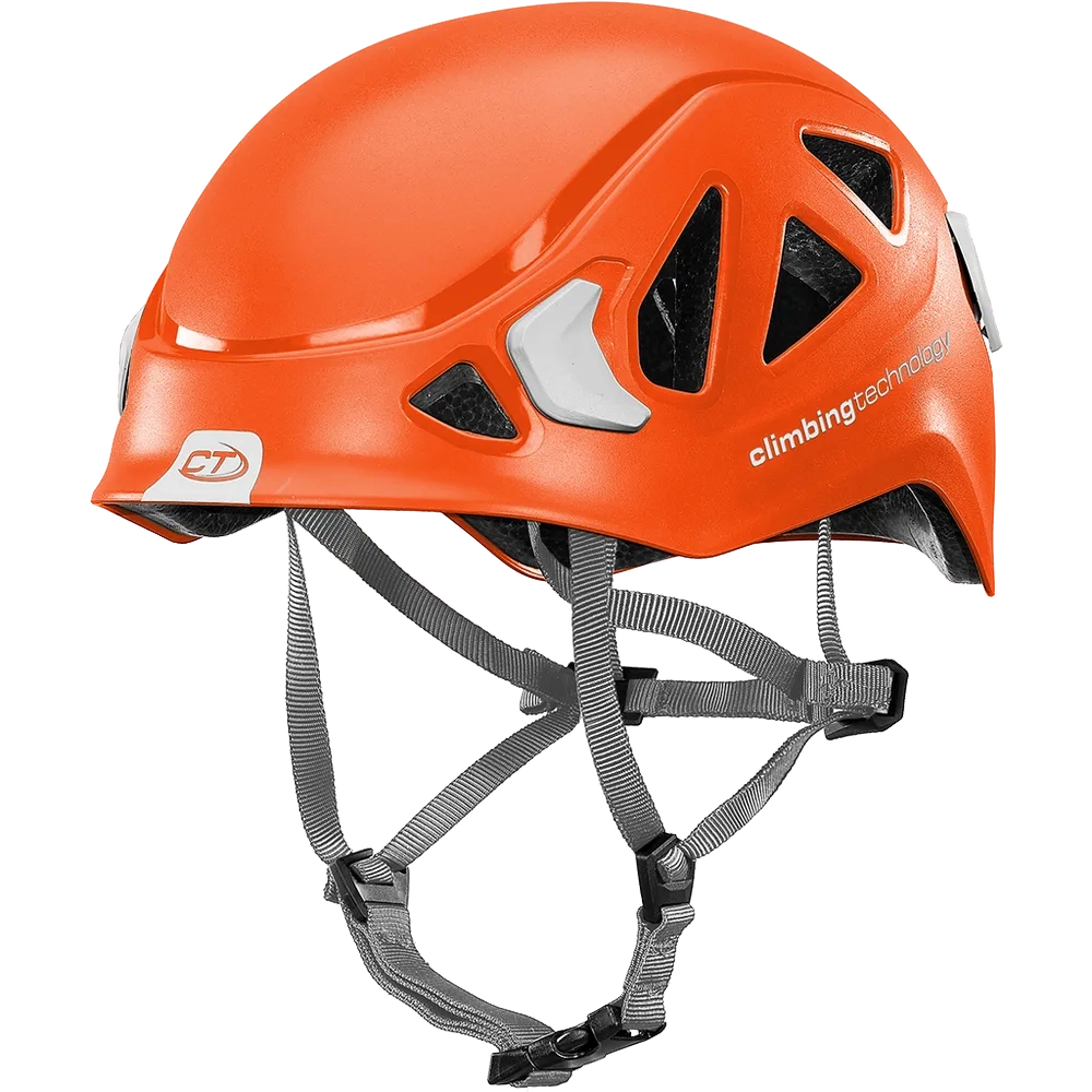 Galaxy Helmet Orange White - Casques | Climbing Technology