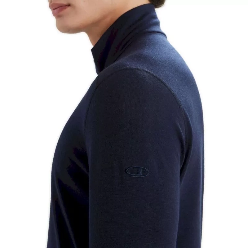 200 Oasis Ls Half Zip Midnight Navy - Tee Shirt Ml | Icebreaker