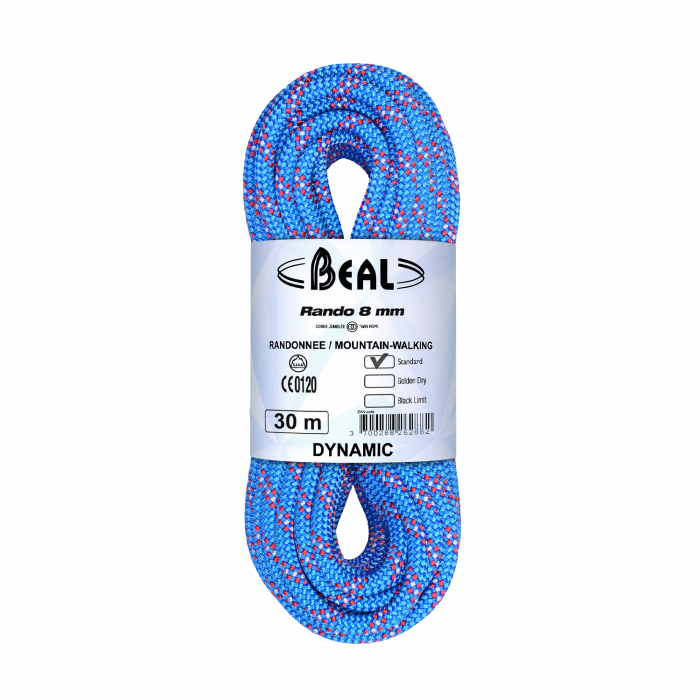 Rando 8mm X 30m Bleu - Corde | Beal