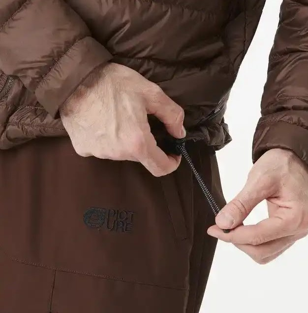 Doudoune Mid Puff Down Veste - Marron | Picture Organic Clothing