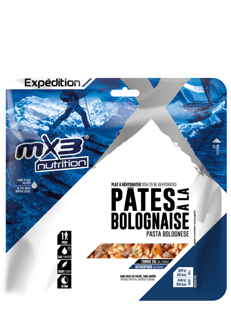 Pâtes à La Bolognaise - Repas Lyophilise | Mx3
