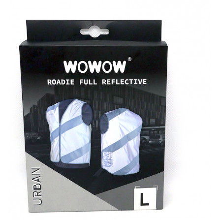 Gilet Roadie Full Reflect Gris - Securite | Wowow