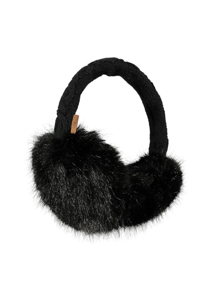 Cache Oreilles Fur Femme Noir - Bonnet | Barts