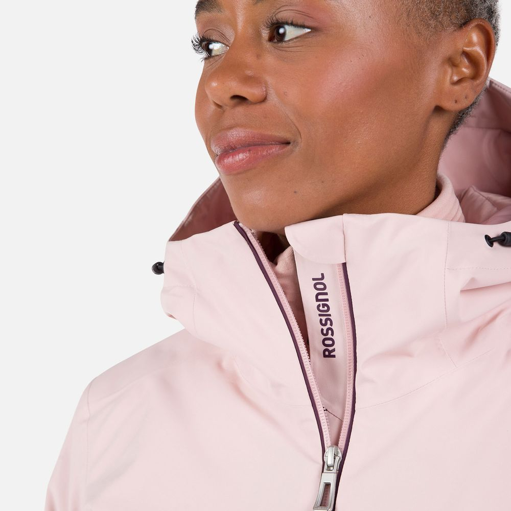 Veste De Ski Strawpile Femme Powder Pink - Veste | Rossignol