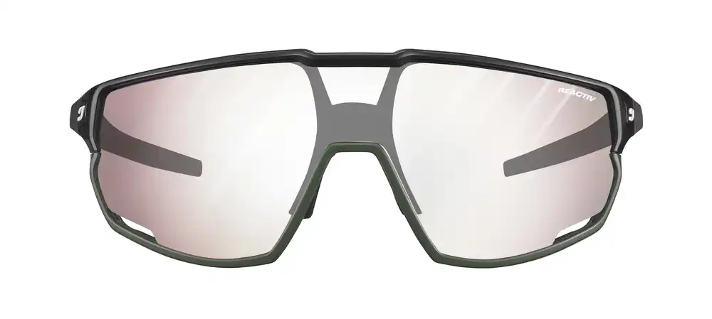 Julbo Rush Reactiv Mat Noir Kaki Lunettes Chullanka