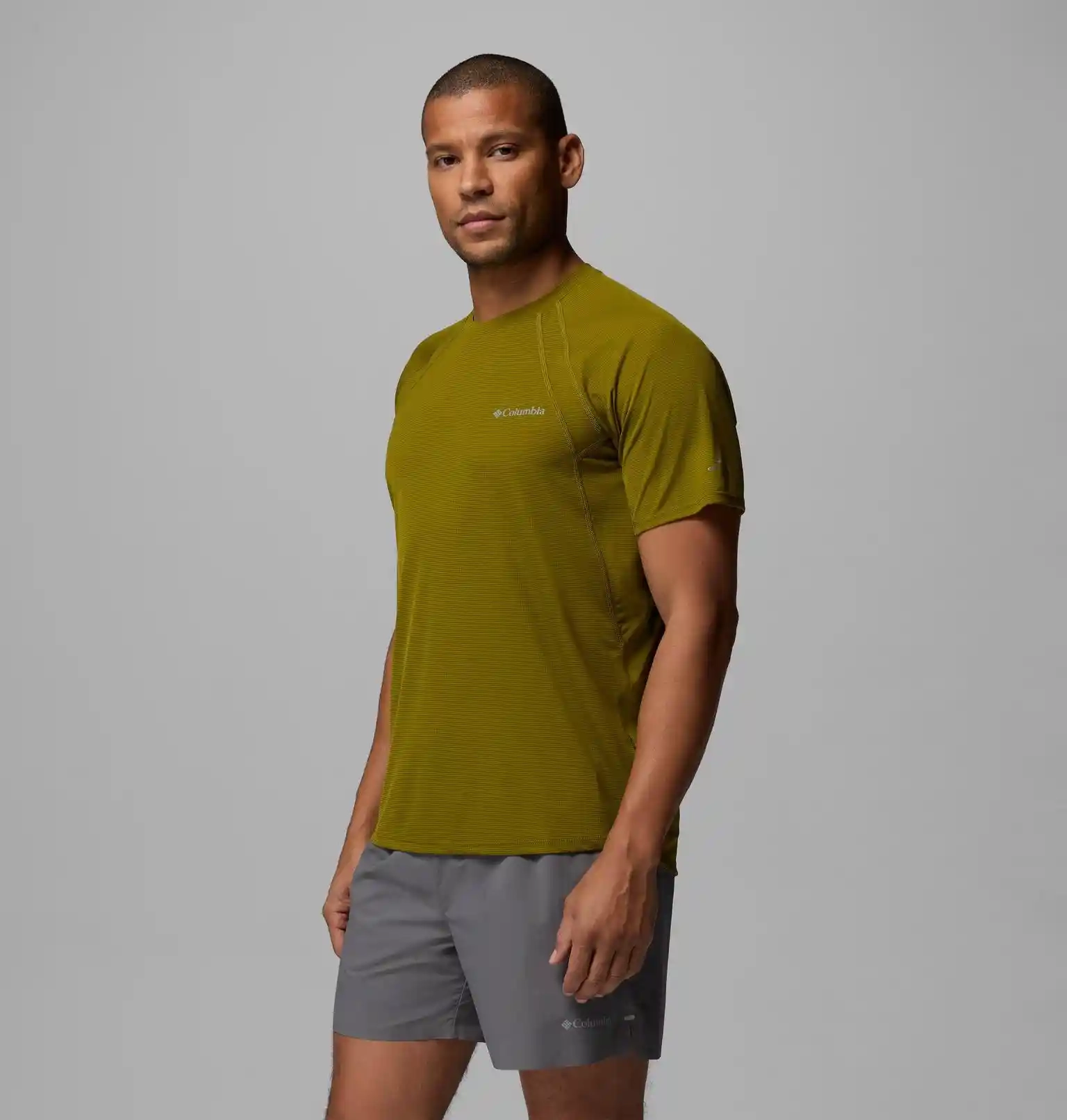 T-Shirt Stealth Spring Mossy Green - Tee Shirt Mc | Columbia Sportswear