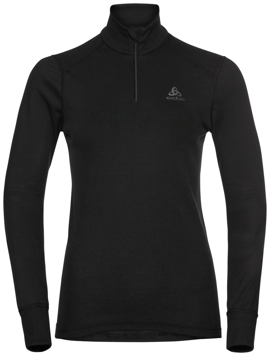 T-shirt Active Warm Eco Femme Black - Tee Shirt Ml | Odlo