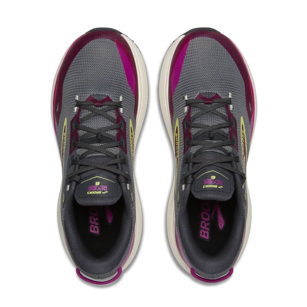 Divide 6 Femme Ebony Lime - Chaussures | Brooks