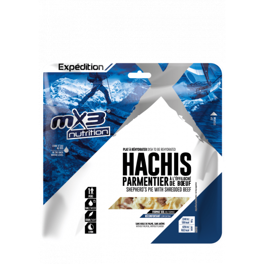 Hachis Parmentier à L'effiloché De Bœuf - Repas Lyophilise | Mx3