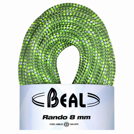 Rando 8mm X 30m Vert - Corde | Beal