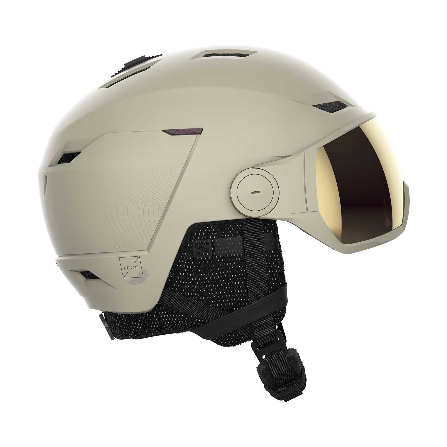 Icon Lt Visor Sigma Beige - Casque | Salomon