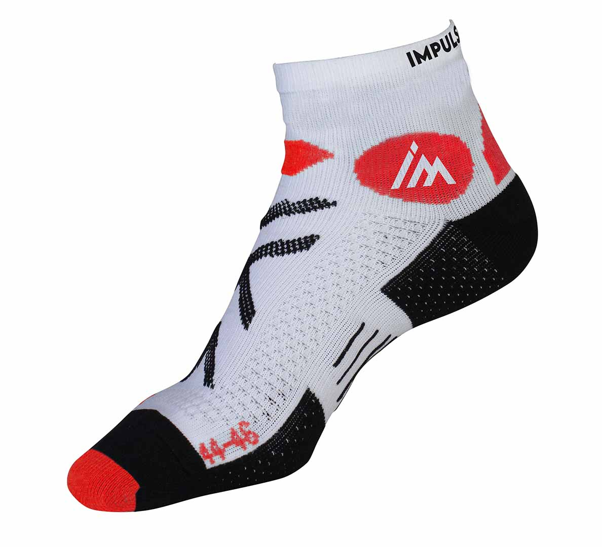 Chaussettes Trail Fast Rouge X1p - Chaussettes | Impulse Outdoor