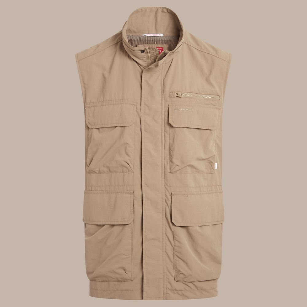 Nosilife Adventure Gilet V Eartheenware - Gilet | Craghoppers