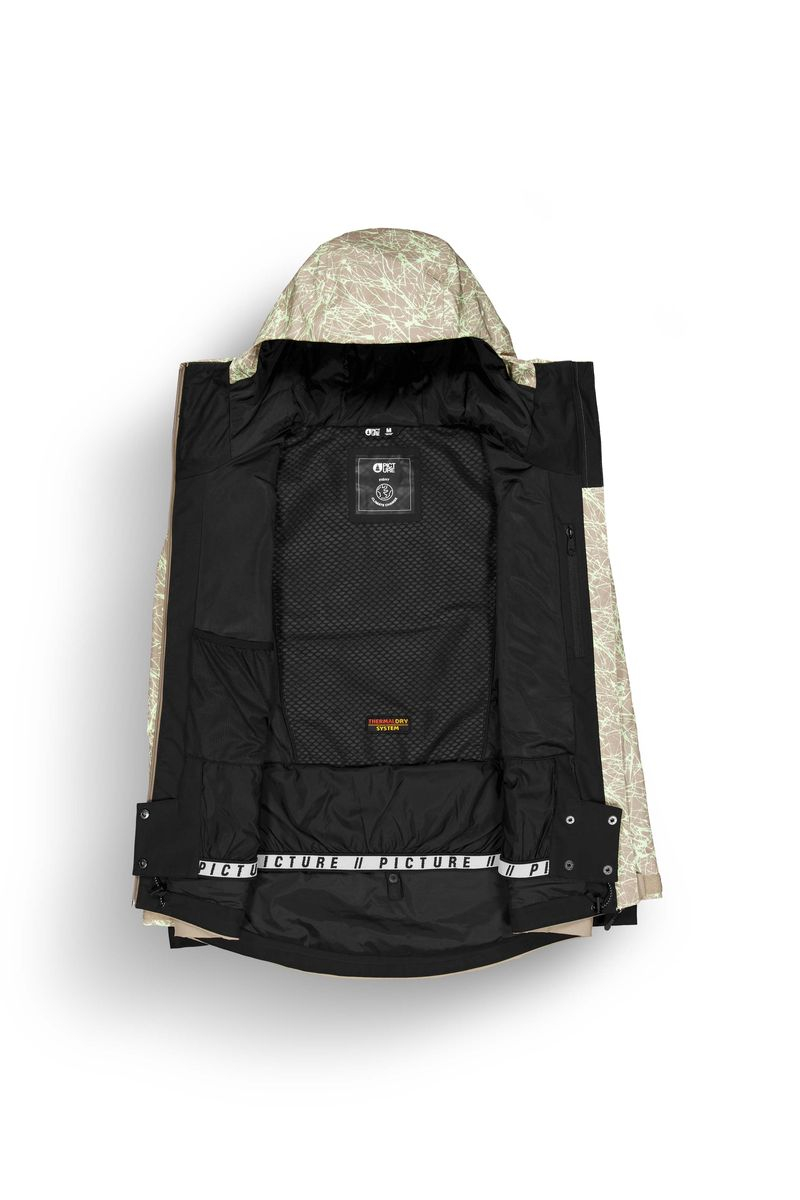 Veste De Ski Exa Femme Textury Print Roebuck - Veste