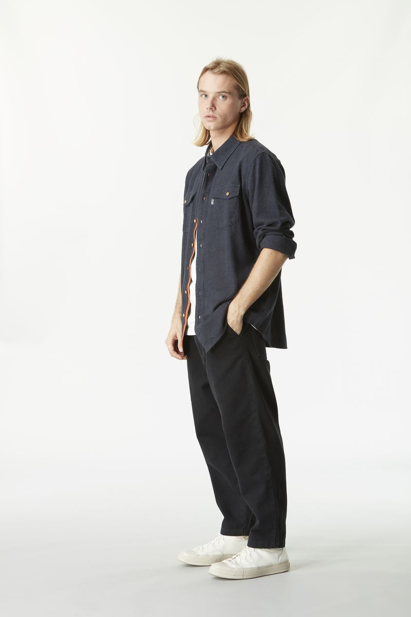 Chemise Lewell Dark Blue - Chemise | Picture Organic Clothing