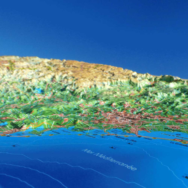 L'herault - Cartes | 3dmap