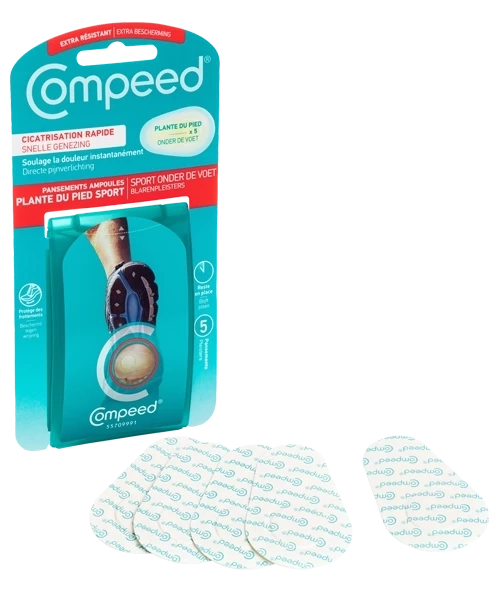 Ampoules Plante Du Pied Sport Bt 5 - Soins Pied | Compeed