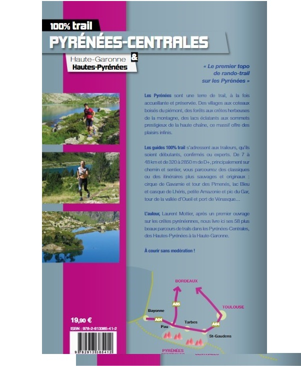 100% Trail Pyrenees Centrales - Topo | 3 Sup Editions