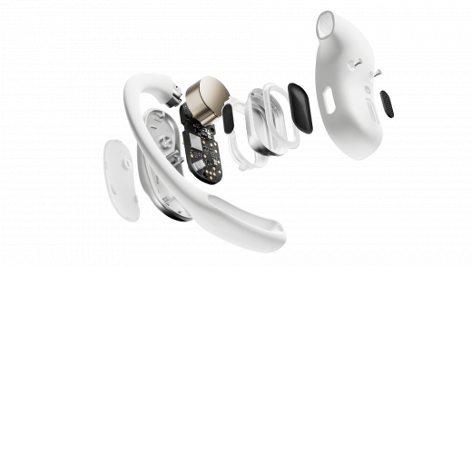 Openfit Air White - Casques Audio | Shokz