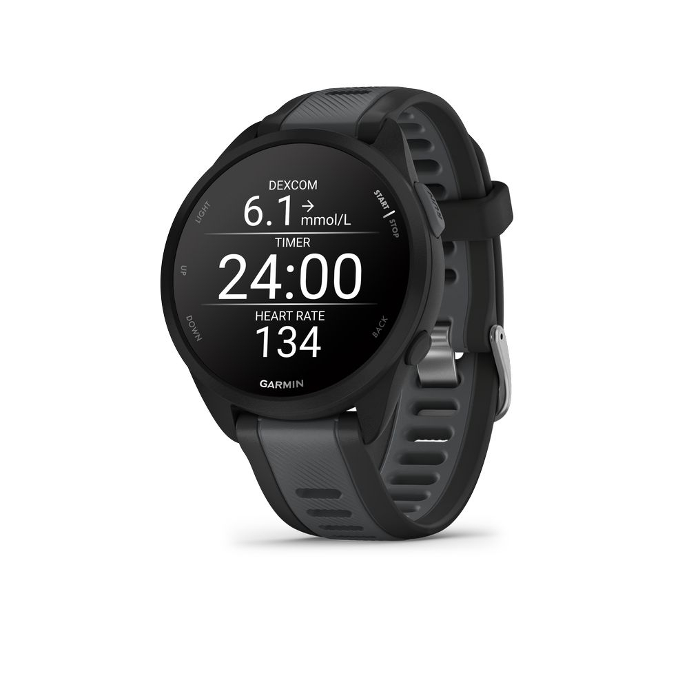 Forerunner 165 Gps Black Slate Grey - Gps | Garmin