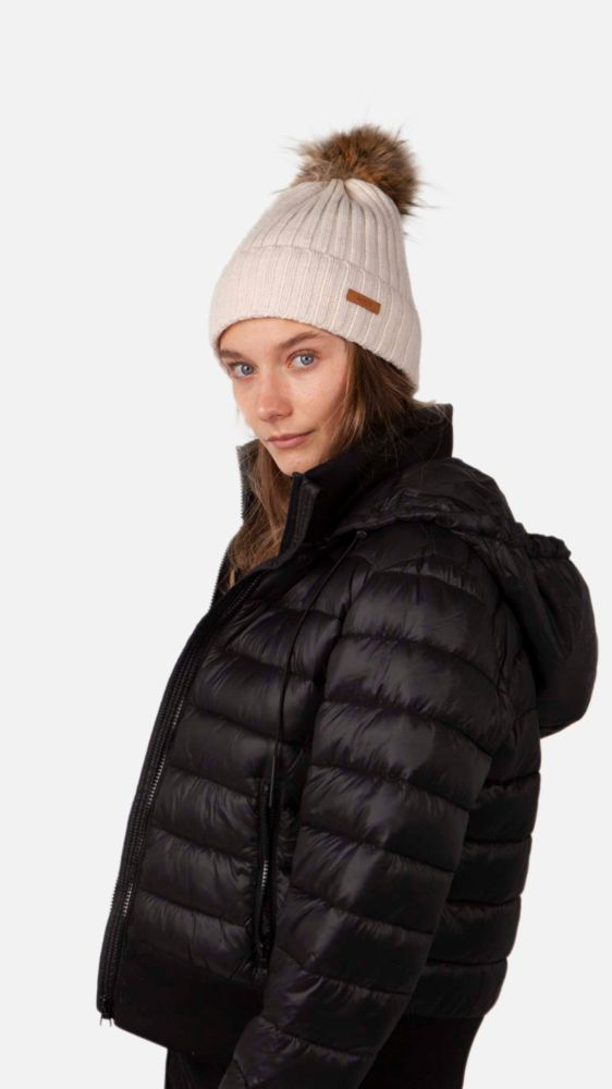 Bonnet Augusti Femme Crème - Bonnet | Barts