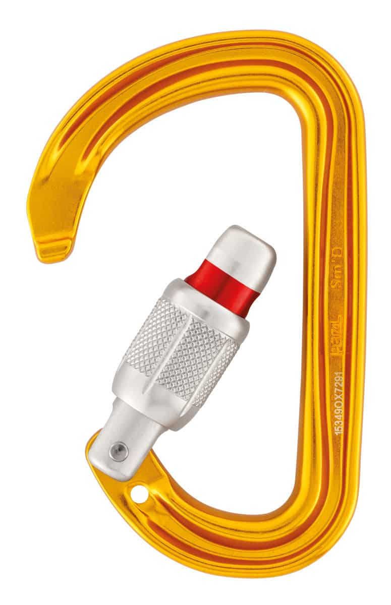 Mousqueton Sm'd Screw-lock - Mousqueton Secu Asym | Petzl