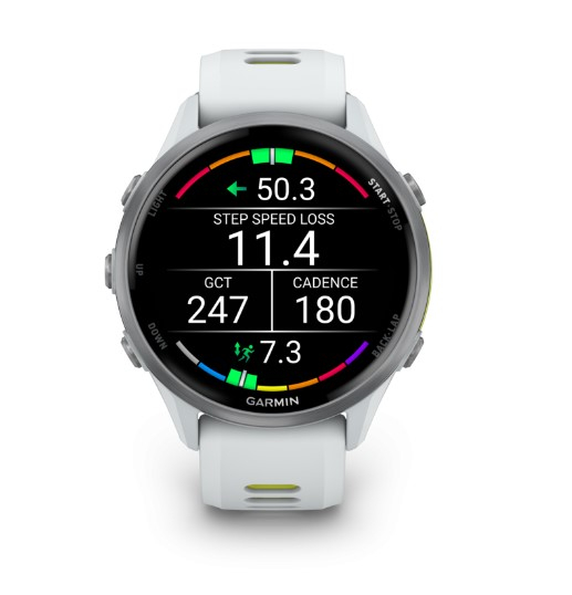 Forerunner 970 Whitestone / Amp Yellow - Gps | Garmin