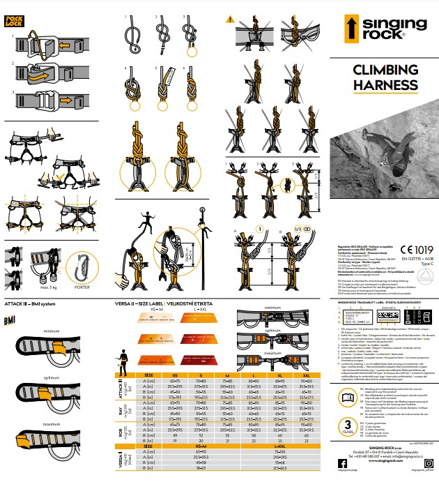 Ray - Harnais | Singing Rock