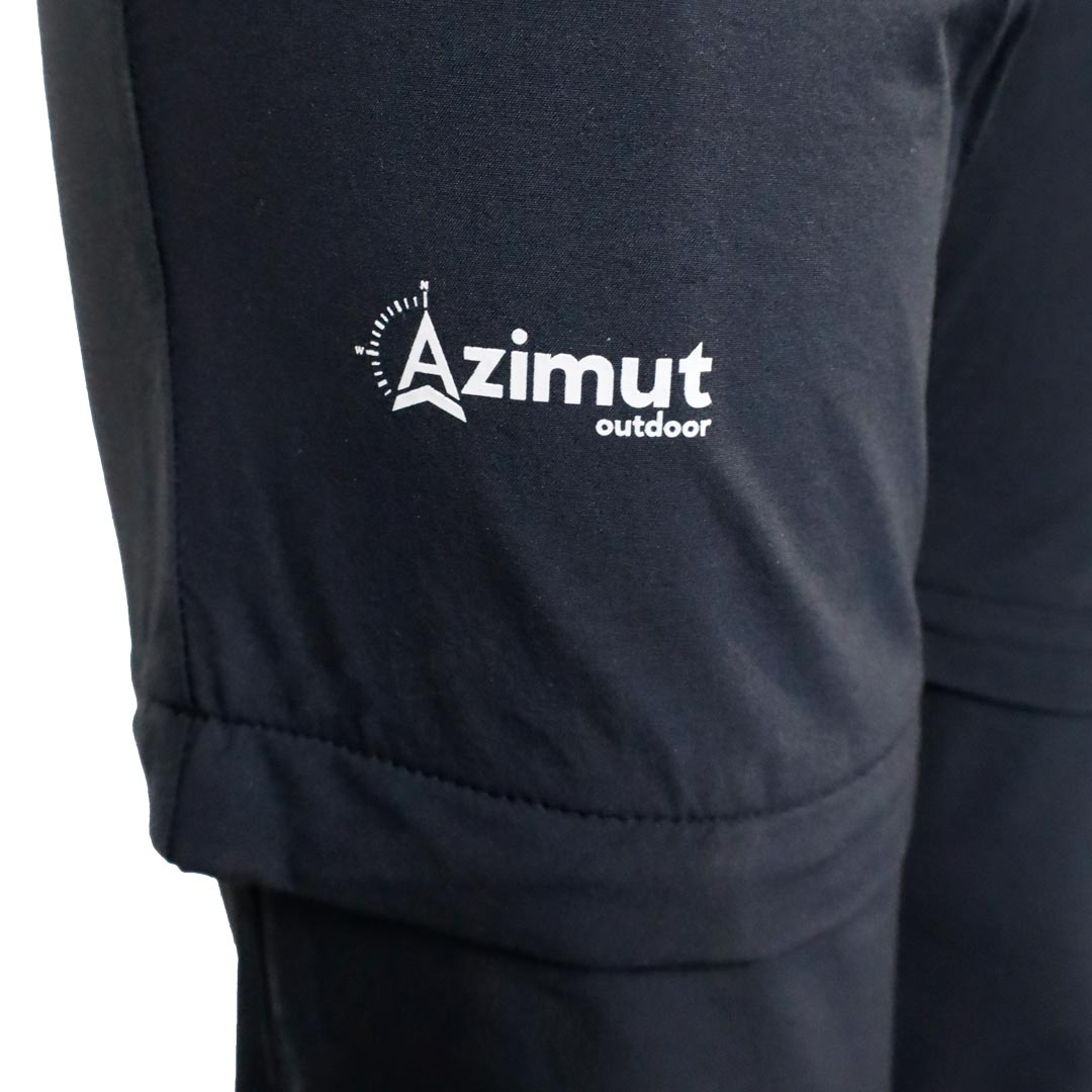 Pantalon Convertible Homme Explore Noir - Pantalon | Azimut Outdoor