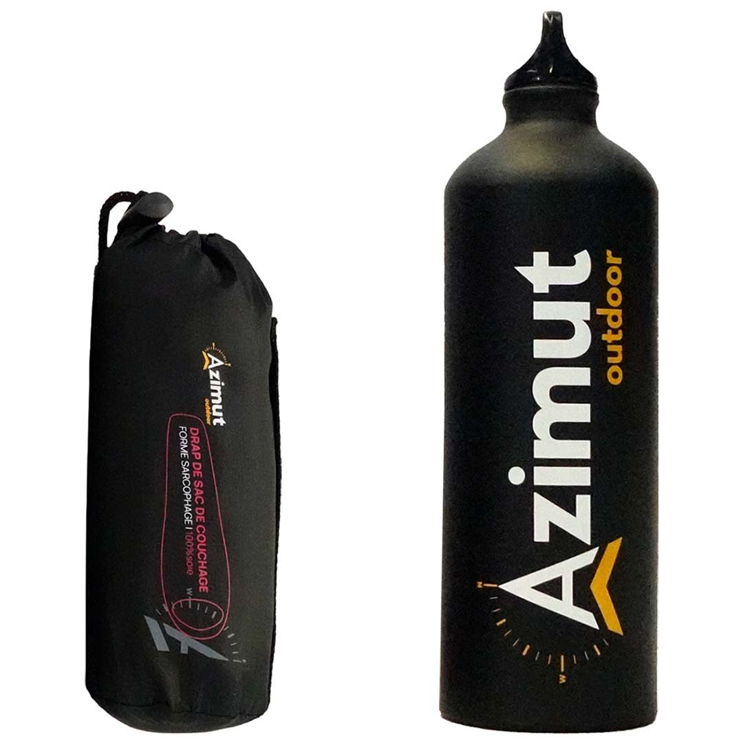 Drap De Sac 100% Soie Mummy Sac à Viande | Azimut Outdoor