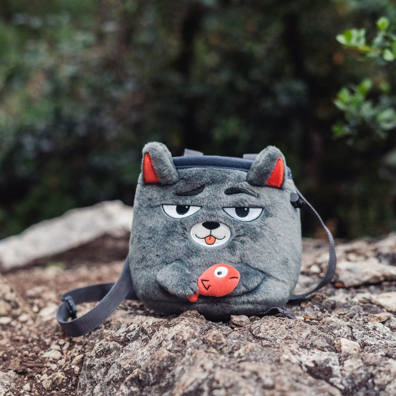 Sac A Magnesie Chat Gris - Sacs A Magnesie | Yy Vertical