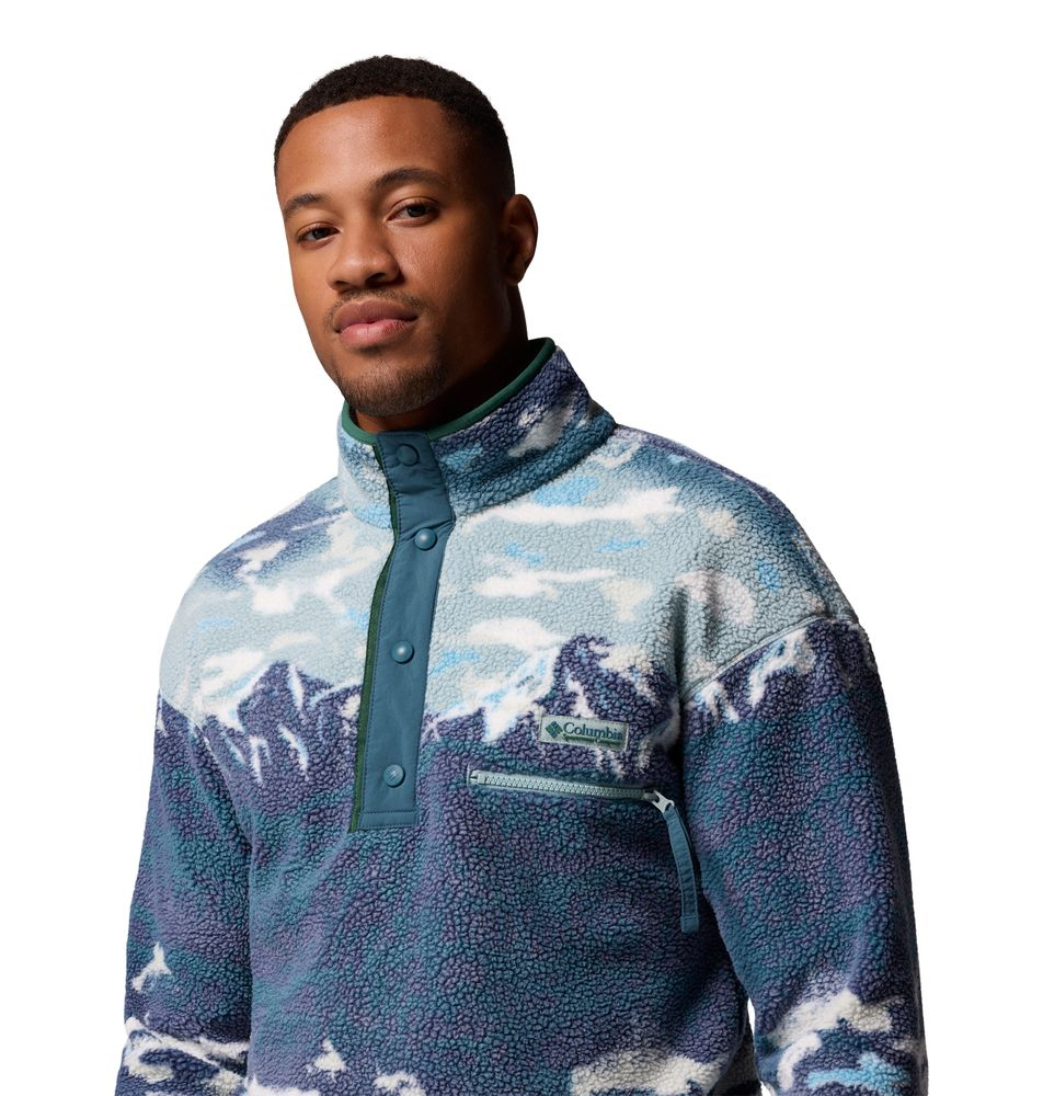 Polaire Helvetia II Printed Crushed Blue Sisters | Columbia Sportswear
