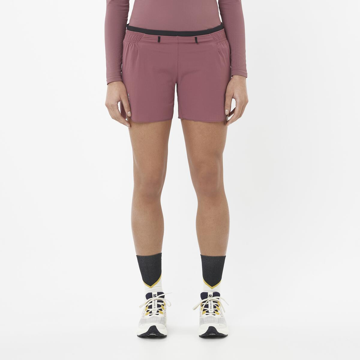 Short Femme Sense Aero 5" Nocturne Cyclamen - Short | Salomon