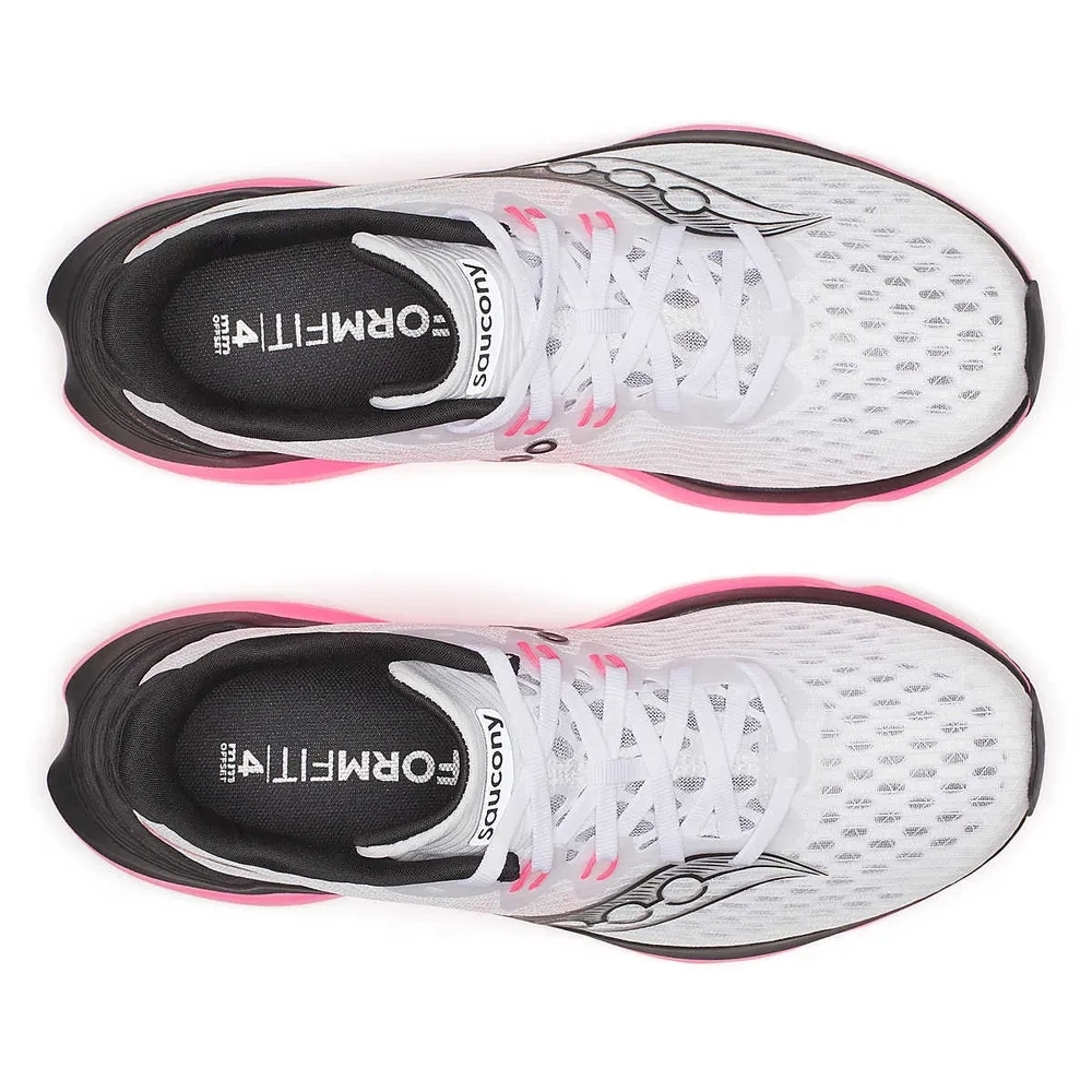 Kinvara 16 Femme White Black - Chaussures | Saucony
