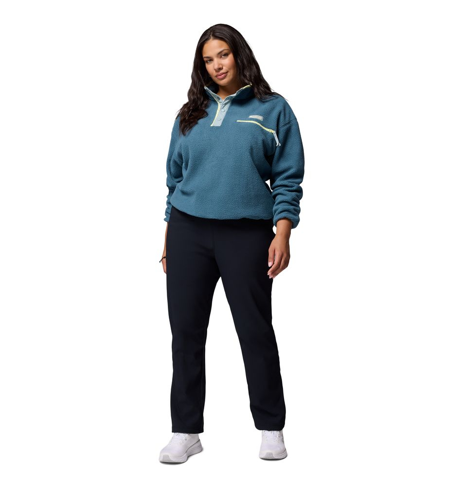 Polaire Femme Helvetia Ii Cropped Everblue Crushed Blue - Polaire