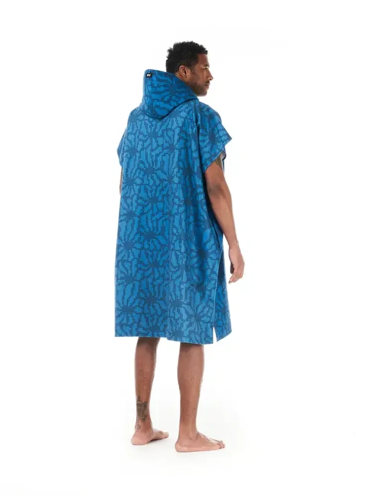 Poncho Tasman Blue Flower Print - Poncho | Picture Organic Clothing