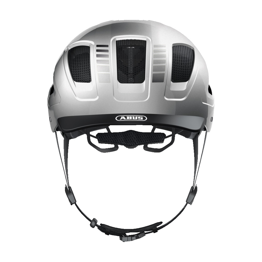 Hyban 2.0 Signal Silver - Casque | Abus
