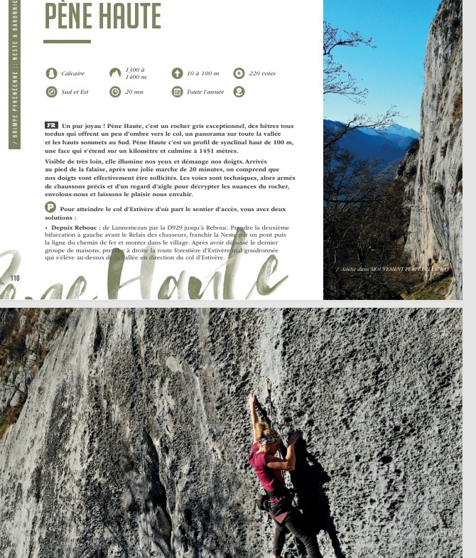 Grimpe Pyreneenne Pays Des Nestes Adour Sobrarbe - Topos Escalade Alpinismes