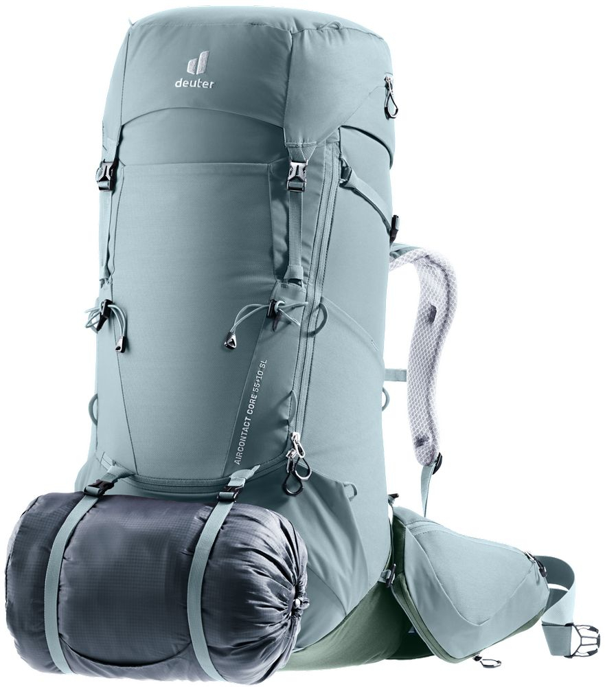 Aircontact Core 55+10 Sl Shale / Ivy - Sac A Dos | Deuter